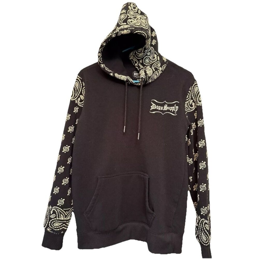 Paisley Snoop Dogg Bandana SZ XS Hoodie Dogg Supply HYGGE‎ Streetwear